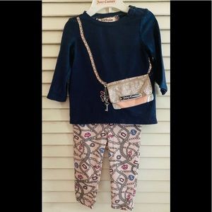 Juicy couture outfit with working purse pocket 👛